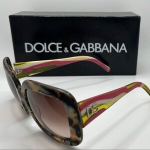 Dolce and GabbanaTortoise Shell Sunglasses